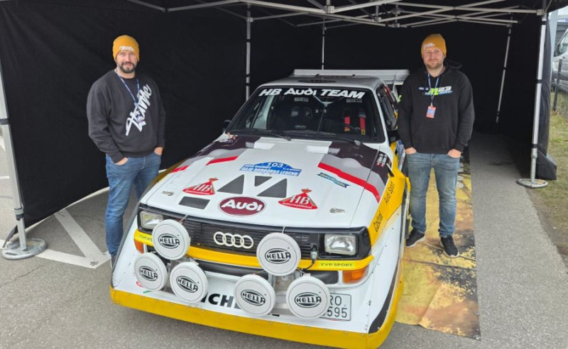 Brāļi Velmes un ''Audi Quattro Sport E2'' gatavi Polijas Leģendu rallijam