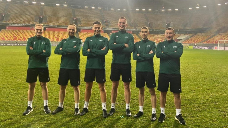 Futbola arbitrs Maļcevs - otrais latvietis UEFA 1. kategorijas tiesnešu sarakstā