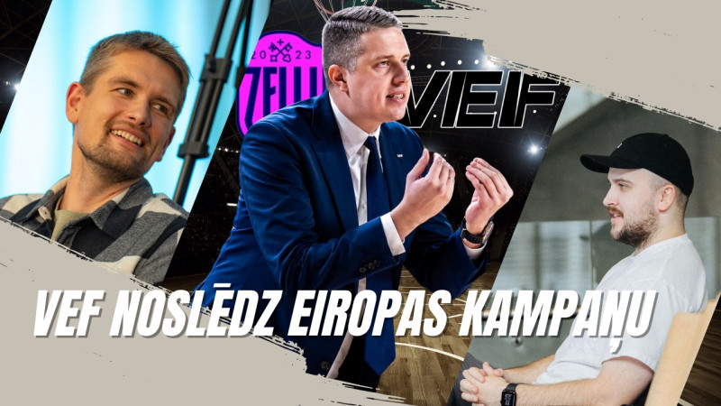 Klausītava | ''LV basketbols'': Gulbis par VEF sniegumu BCL, komplektāciju un trakošanu laukuma malā