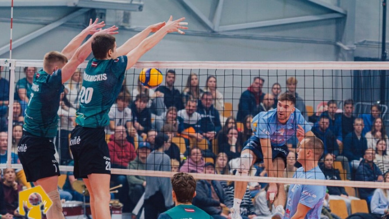 Robežsargi daugavpiliešiem revanšējas par neseno klupienu kausa finālā