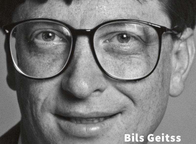 Latviski izdota grāmata par to, kas patiesībā ir Bils Geitss