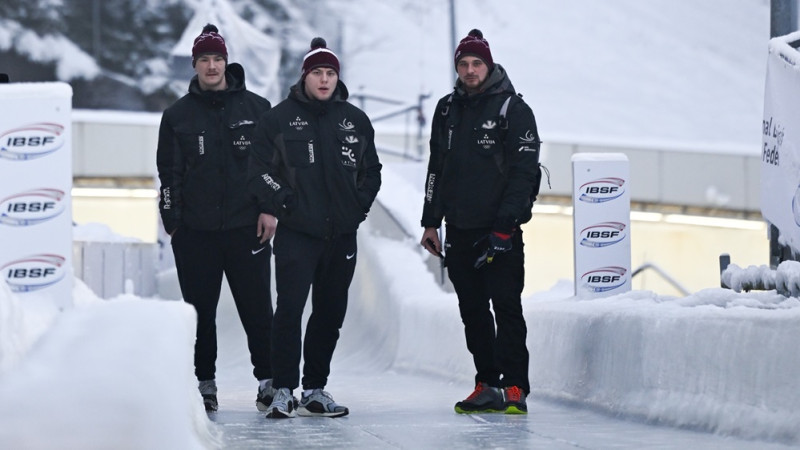 Latvijas bobsleja komanda ne bez grūtībām nokomplektē sastāvu PK sacensībām Vinterbergā