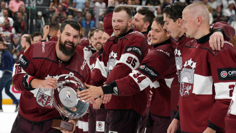 Nosaukts Latvijas hokeja izlases sastāvs olimpiskajām spēlēm