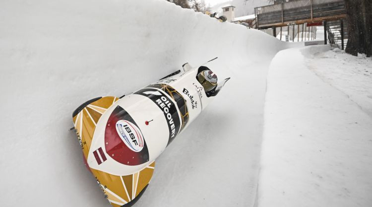 Grantiņš un Meijers kļūst par pasaules U23 čempioniem bobslejā
