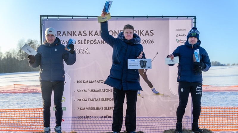 Rankas Kartonfabrikas 100km ar itāļa un igauņu dalību otrā uzvara Kovgeram, Muižniecei jauns rekords