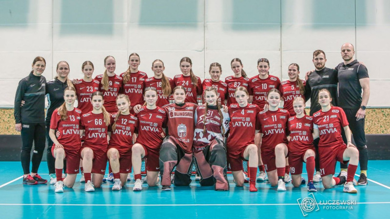 Mūsu juniores Polijā piekāpjas Slovākijas izlasei