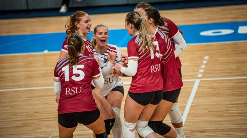 RSU un RVS/LU treneri izceļ servju nozīmību Baltijas volejbola līgas izslēgšanas spēlēs