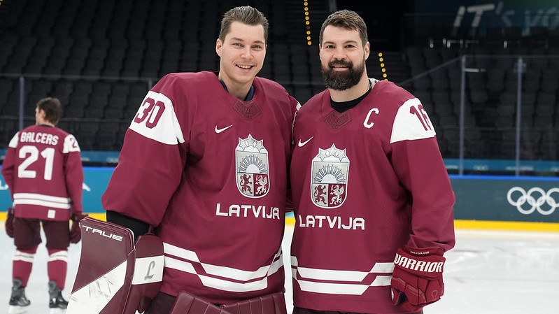 Olimpisko spēļu hokeja turnīru Latvijas vārtos sāks Merzļikins