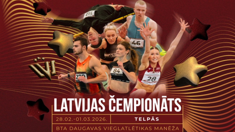 Kreišs, Misāns, Grava, Zālītis, Razgalis, Strausa, Apsīte, Vanadziņa un citi Latvijas čempionātā telpās