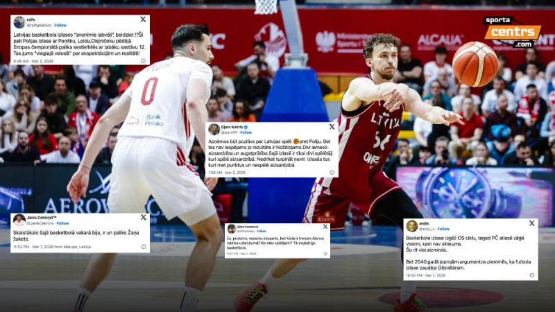 Latvija divreiz zaudē Polijai: bijušais prezidents pārmet augstprātību, Alonso amats briesmās?