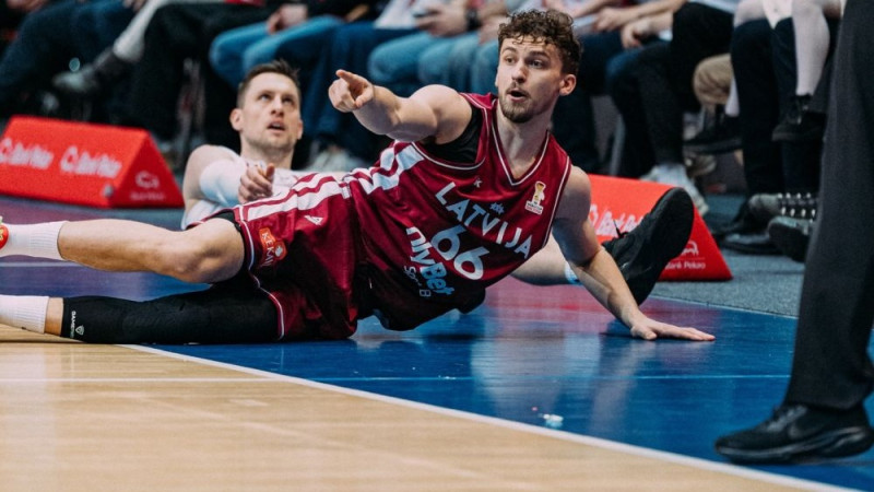 Latvijas basketbola izlase atkal piedzīvo kritumu FIBA rangā