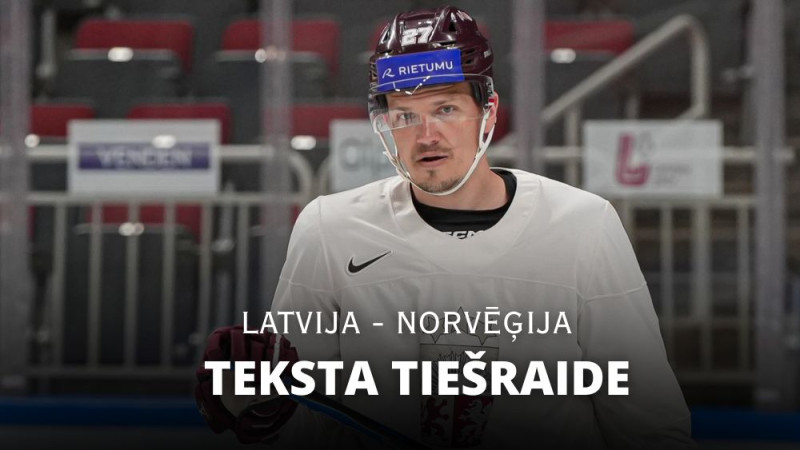 Teksta tiešraide: Latvija – Norvēģija 3:2 p.l. (spēle noslēgusies)