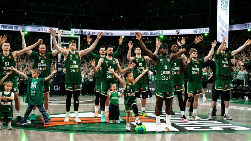″Žalgiris″ no Eirolīgas atvadās ar trilleri un pagarinājumu Kauņā
