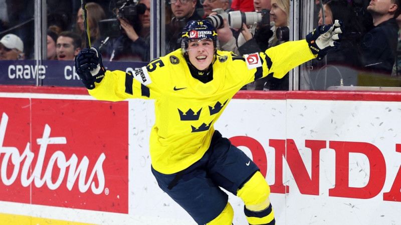 Zviedrijas sastāvā PČ 13 debitanti un divi NHL drafta prospekti