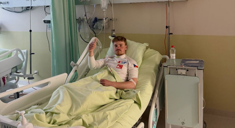 Čehu sportists pēc avārijas Biķerniekos izrakstīts no slimnīcas (+video)