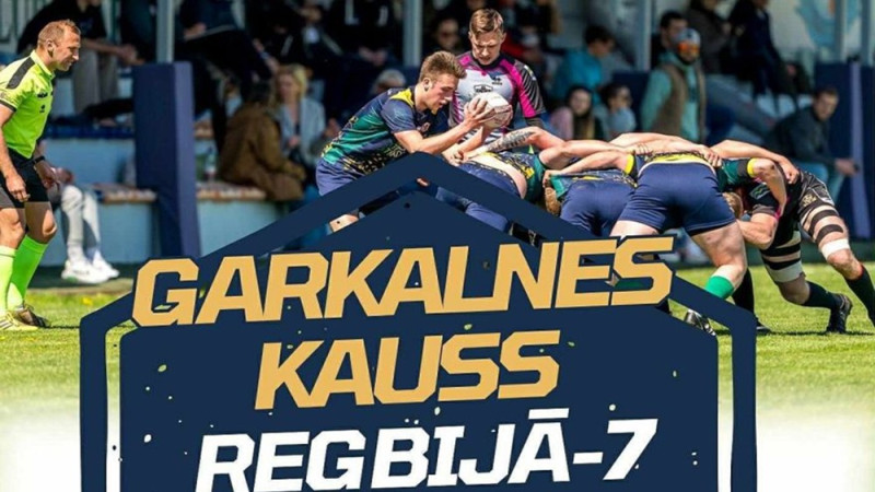 Latvijas vadošās komandas sestdien sacentīsies par "Garkalnes kausu" regbijā-7