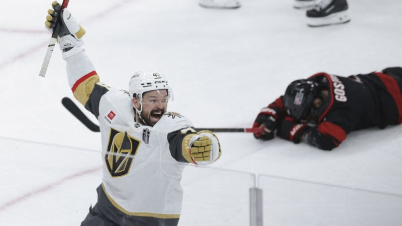 "Golden Knights" finālsērijas ievadā nozog mājas spēļu priekšrocību