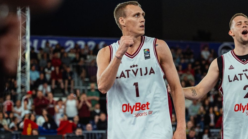 Vīru 3x3 basketbola izlase nodrošina ceturtdaļfināla "deju" ar Lietuvu