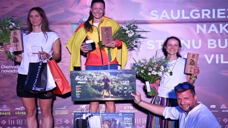 "Stirnubukā" Liepājā 62km Vilka distancē kārtējās uzvaras Komasam un Armanei