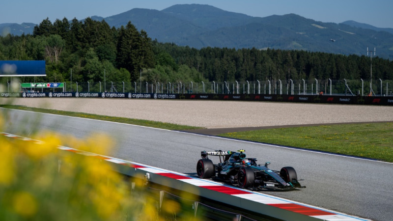 Antonelli ātrākais Austrijas "Grand Prix" pirmajos treniņos