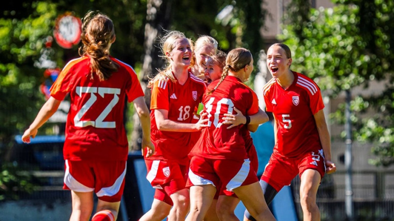 Latvijas U17 meiteņu izlase ar uzvaru sāk Baltijas kausu
