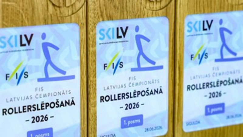 Siguldā FIS LČ rollerslēpošanā 1. posmā uzvaras Skujiņam un Marcinkevičai