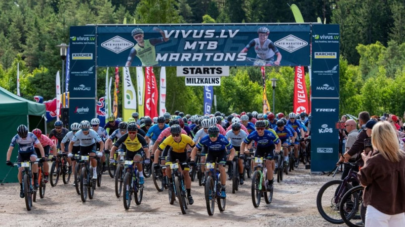 Vivus.lv MTB maratonā pirms LČ uzvar Muižnieks un Ermane-Marčenko