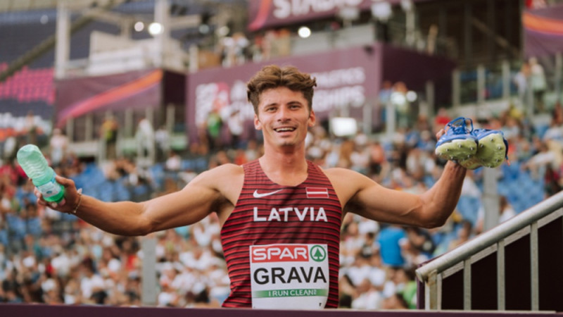 Gravam uzvara Somijā 200m, Līdaka trešais kārtslēkšanā Igaunijā