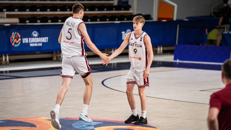 Kudrjavcevs starp turnīra labākajiem piespēlētājiem – Latvijas U18 līderu statistika