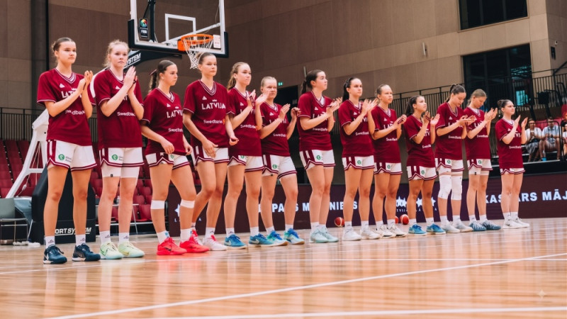 U16 meiteņu izlases treneri izraudzījušies sastāvu Eiropas čempionātam