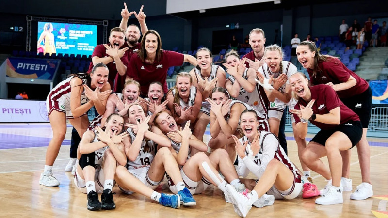 Atbrīvo savu prātu: U16 meitenēm cīņa par Eiropas pusfinālu