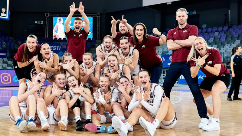 U16 meitenes saņem Francijas tālmetienu zalvi un finišē ceturtās Eiropā