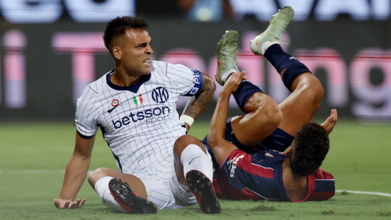 Milānas "Inter" šķērdē momentus, bet izmūk ar izbīli